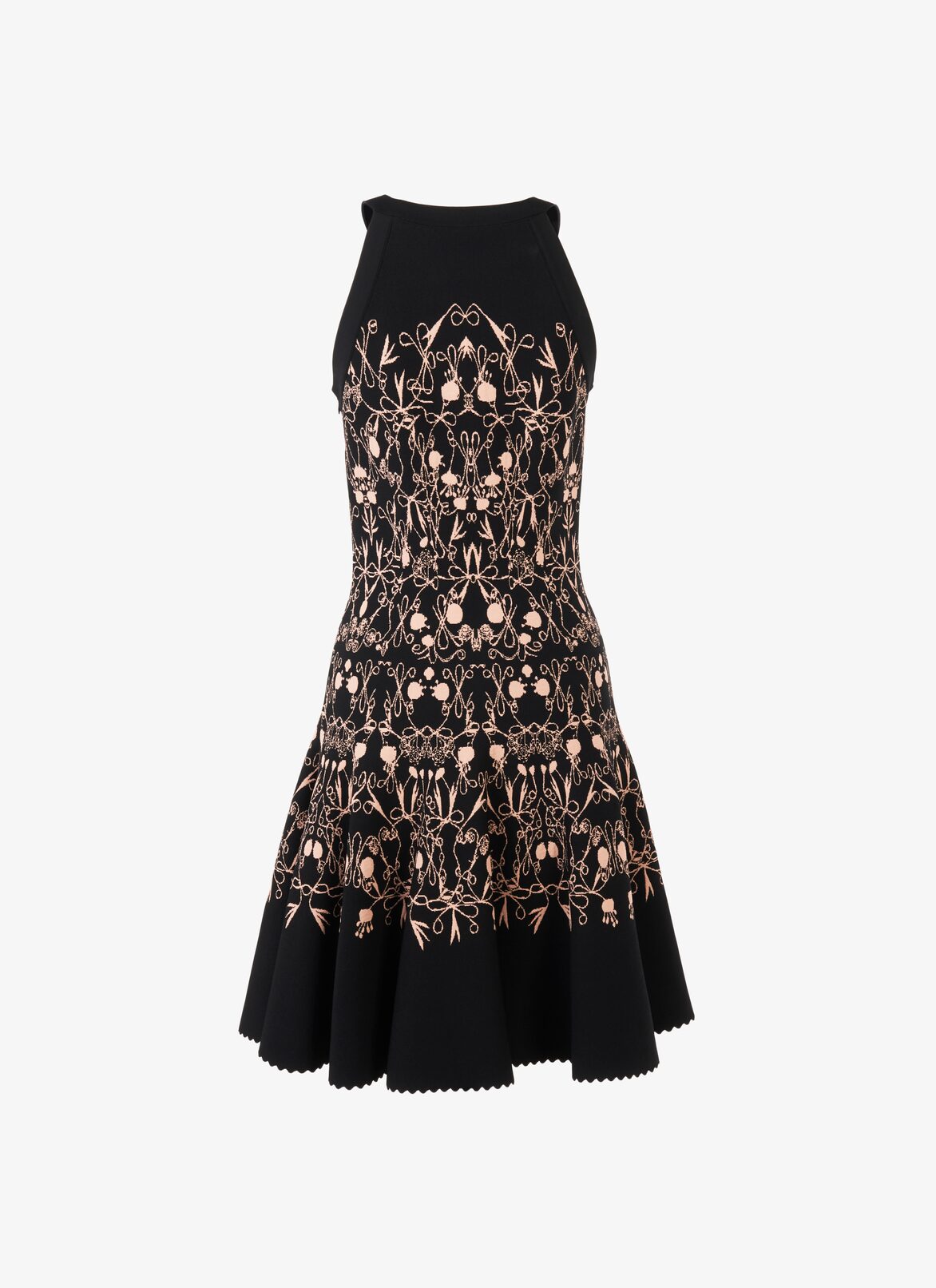 Dresses ALAÏA BLACK/LIGHT PINK DRESSES